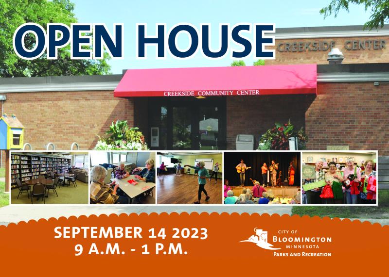 Creekside Open House City of Bloomington MN